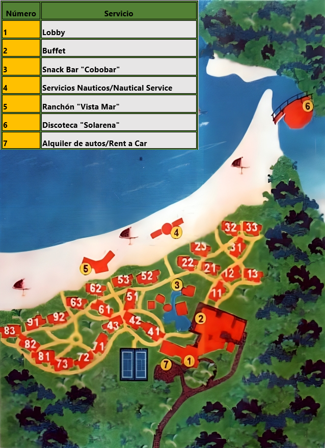 Brisas Covarrubias - map Holguin - Brisas Covarrubias - map