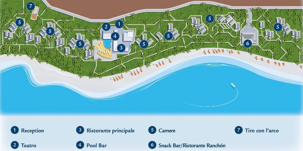 Villa Lindamar - map Cayo Largo - Villa Lindamar - map