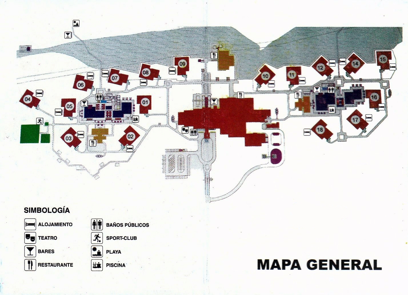 ROC Casa del Mar - map Cayo Santa Maria - ROC Casa del Mar - map
