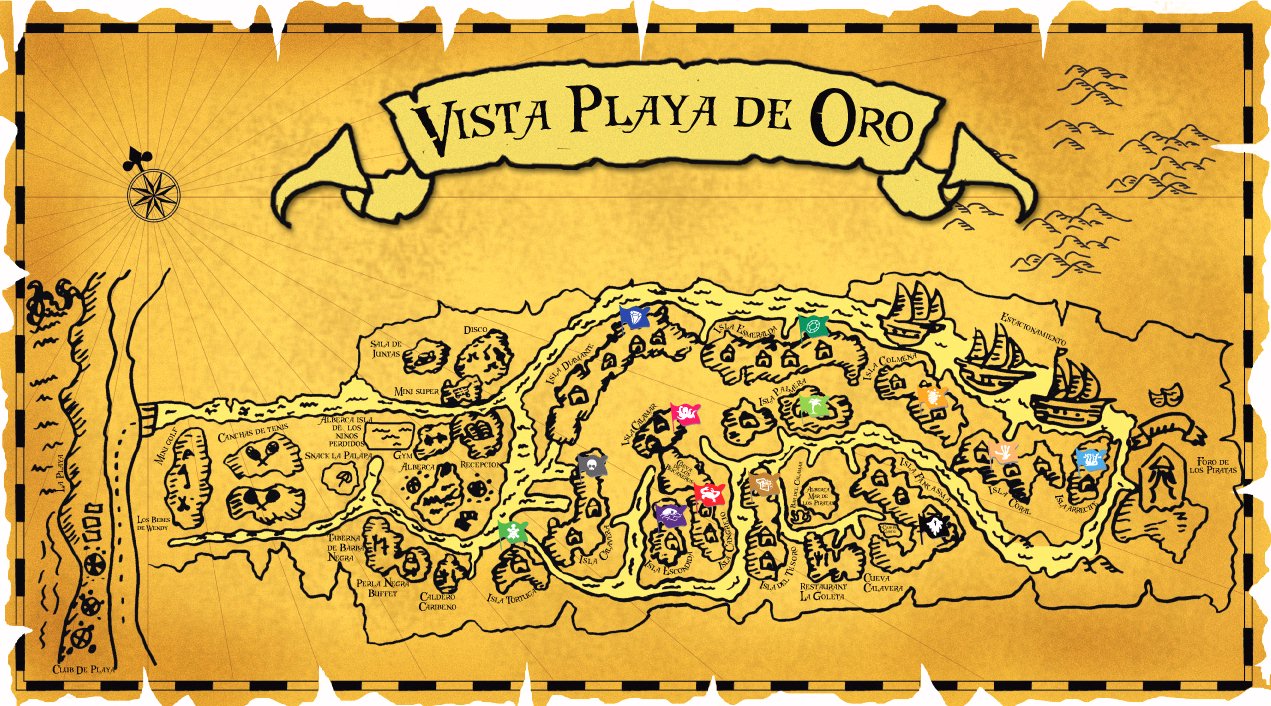 Vista Playa De Oro - map Manzanillo - Vista Playa De Oro - map