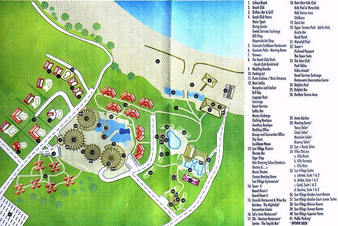 Cofresi Palm Beach & Spa Resort - map Puerto Plata - Cofresi Palm Beach & Spa Resort - map