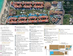 Map of Majestic Elegance Punta Cana