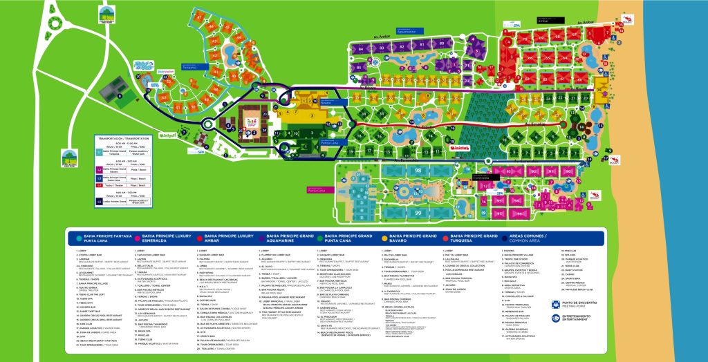 Punta cana - Bahia Principe Grand Punta Cana map