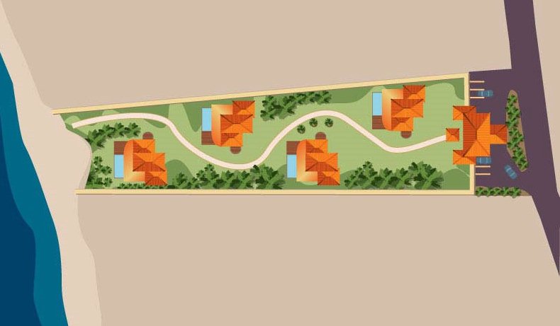 Meads Bay Beach Villas map 1 Anguilla - Meads Bay Beach Villas - map