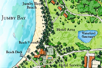 Jumby Bay Island - An Oetker Collection Hotel map 1 Antigua & Bermuda - Jumby Bay Island - An Oetker Collection Hotel - map