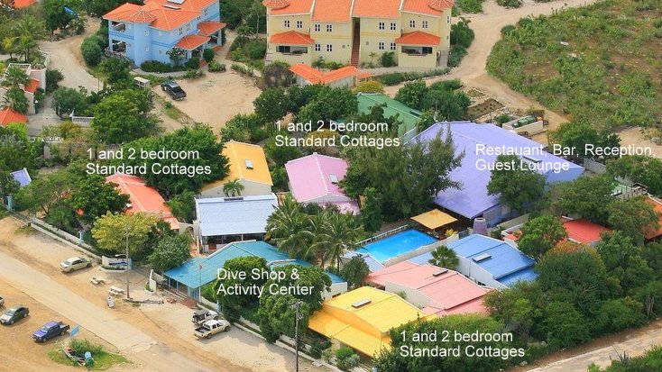 Caribbean Club Bonaire map 1 Bonaire - Caribbean Club Bonaire - map