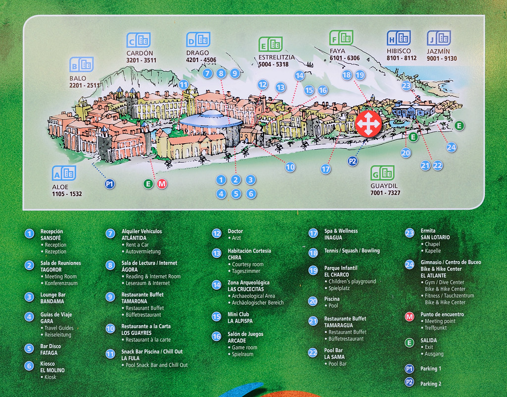 Hotel Cordial Mogan Playa - map Gran Canaria - Hotel Cordial Mogan Playa - map