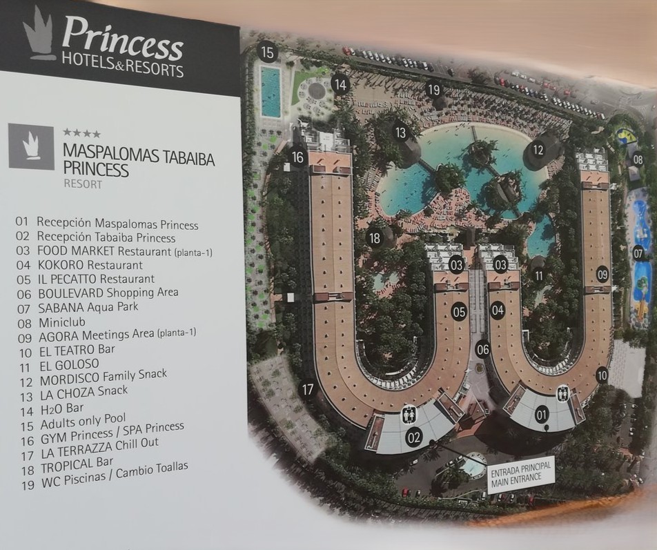 Maspalomas Princess - map Gran Canaria - Maspalomas Princess - map